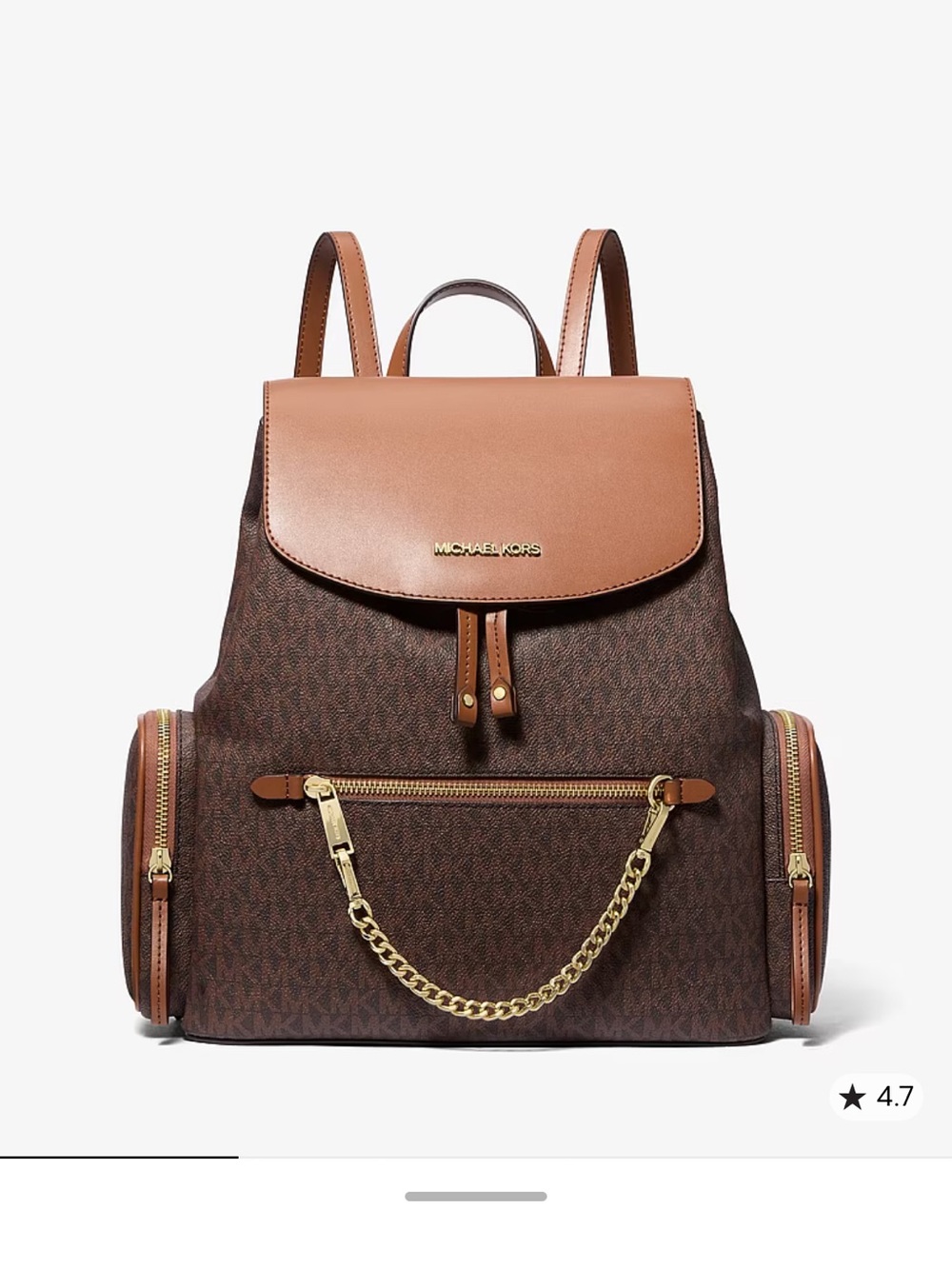 Michael Kors Jet Set Backpack Large - Picture 4 of 5